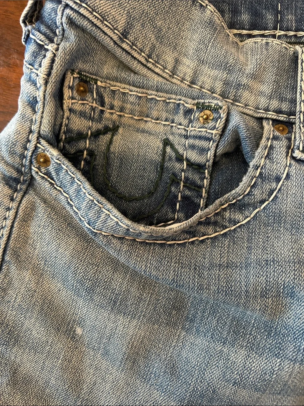 Men’s True Religion Rocco Relaxed Skinny Jeans Size 32